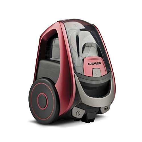 G3 Ferrari G90011 Aspirapolvere, 700W, 20kPa, Filtro HEPA, Sistema Ciclonico, Svuotamento igienico, Capacità 1L, Accessori inclusi, Tubo telescopico, Speciale spazzola per parquet - Immagine 3