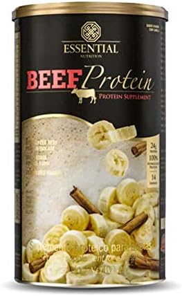 Beef Protein (480g) Essential Nutrition -Banana com Canela