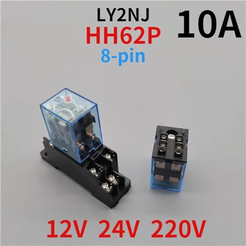 Relé electromagnético LY2NJ HH62P para reparar fallos de control DC24V 2