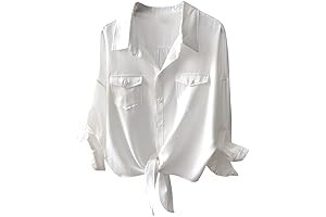 Elegant Tie Sleeve Blouse: Effortless Sophistication