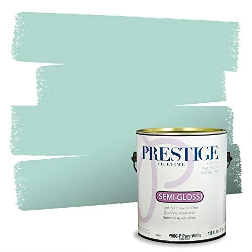 PRESTIGE Paints P500-P-619BM Interior Paint and Primer In One Semi-Gloss