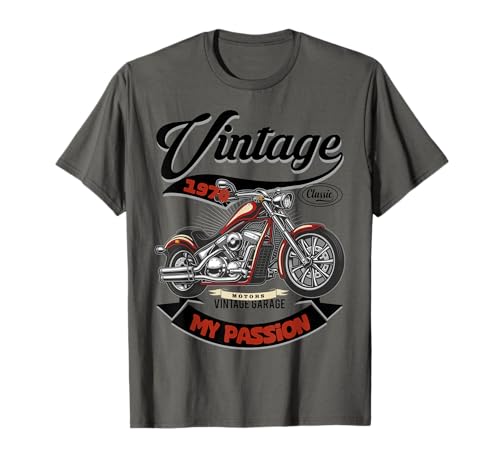 55 Geburtstag Mann Biker Geschenk Motorrad Chopper 1970 T-Shirt 55 Geburtstag Mann Biker Geschenk Motorrad Chopper 1970 T-Shirt