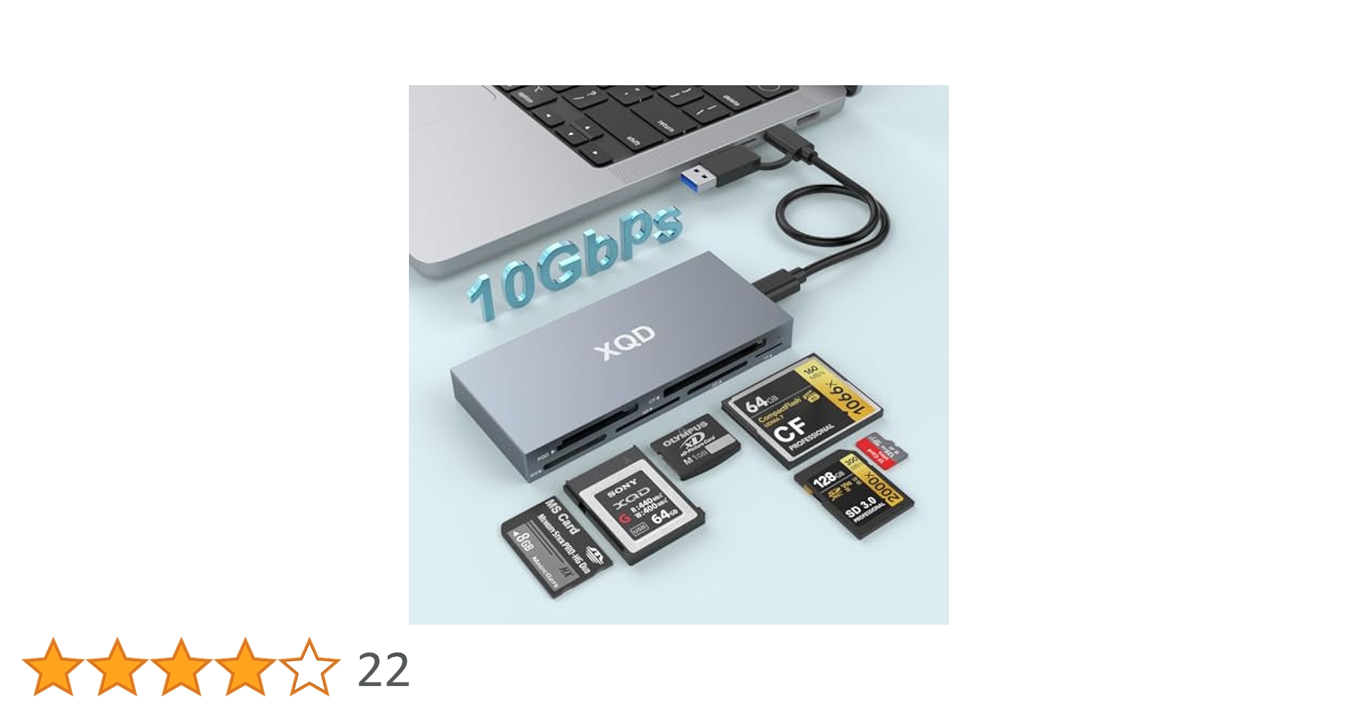 カードリーダー Amazon.co.jp: 6-in-1 XQDカードリーダー 10Gbps マルチ対応