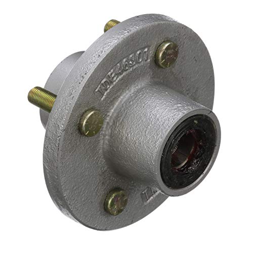 Seachoice Trailer Wheel Hub, 1 In. Axle, 4 Lug, Galvanized, Pregreased,Grey #TOP2