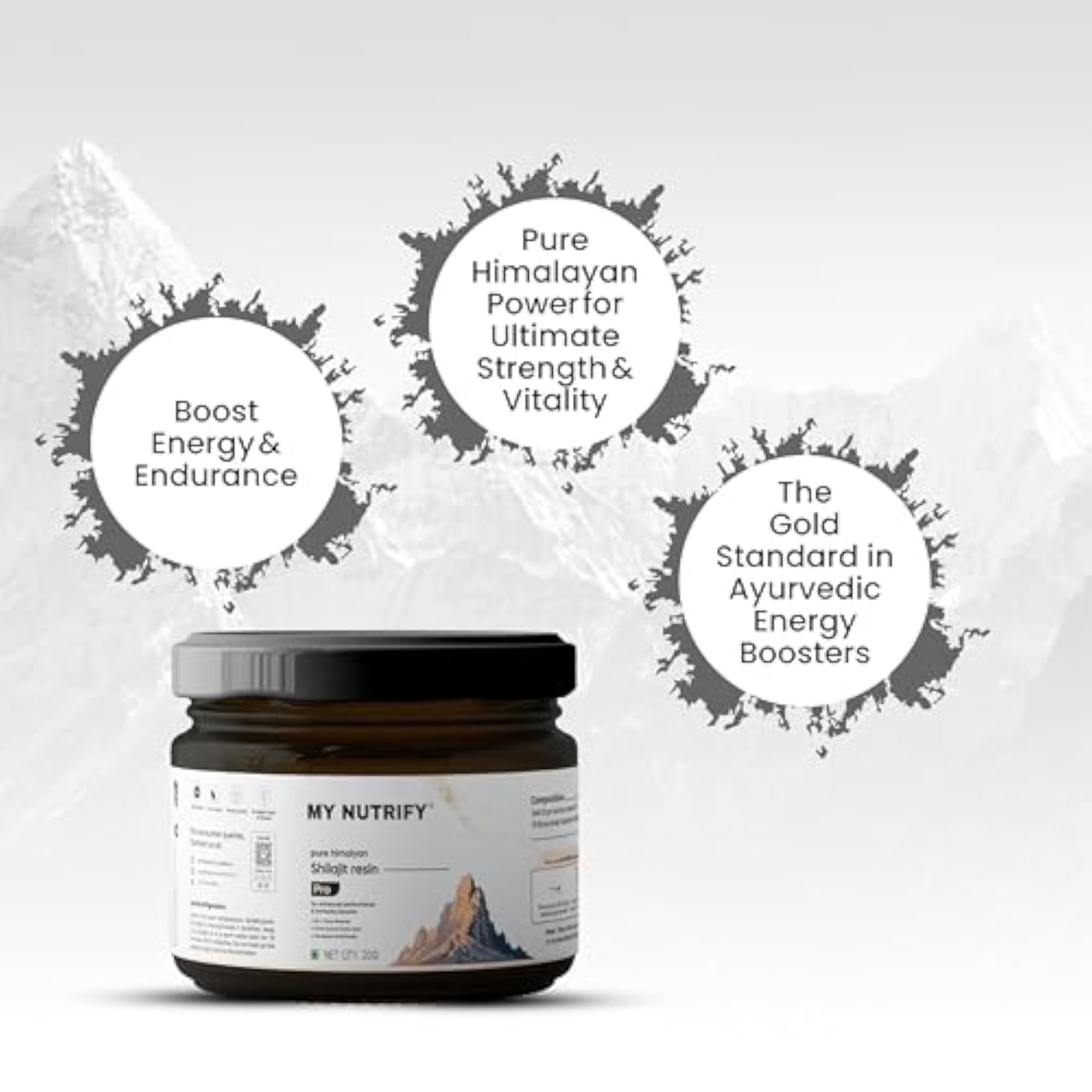 100% Pure Himalayan Shilajit Resin Energy Booster