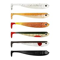 Lieblingsköder Gummifische 6cm - 6 Angelköder, Farbe Lieblingsköder:Ultimate Collection klares Wasser