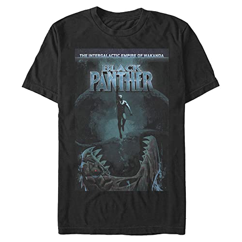 T-Shirt Black Panther Monster Homme Marvel pour fan de comics et streetwear