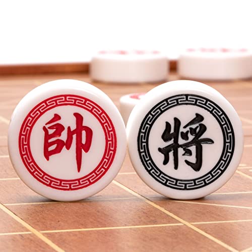 Juego de Ajedrez Chino Xiangqi con Tablero Plegable 16.3" miniatura 4