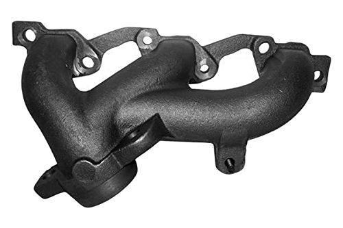 APDTY 109654 Exhaust Manifold; Cast Iron; Left (Driver-Side); Compatible With 2007-2011 Jeep Wrangler 3.8L (Replaces 4666024AF, 04666024AF, 4666024AD)