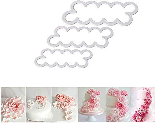 Image of First Try Fondant Tool Cake Decorating Gumpaste Flowers The Easiest Rose Ever Cutter Cookie Cutters, Set of 3