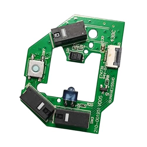 Rdxanc Piezas de reparación de placa base de mouse para MX518 HEROs Button Board