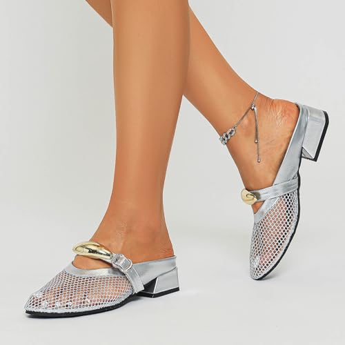 Zapatos de mujer calcetines transpirables de malla microfibra cómodos 2