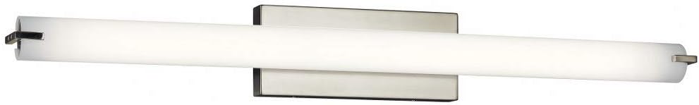 Kichler 11150NILED LED Linear Bath Vanity in Brushed Nickel, 37.25"