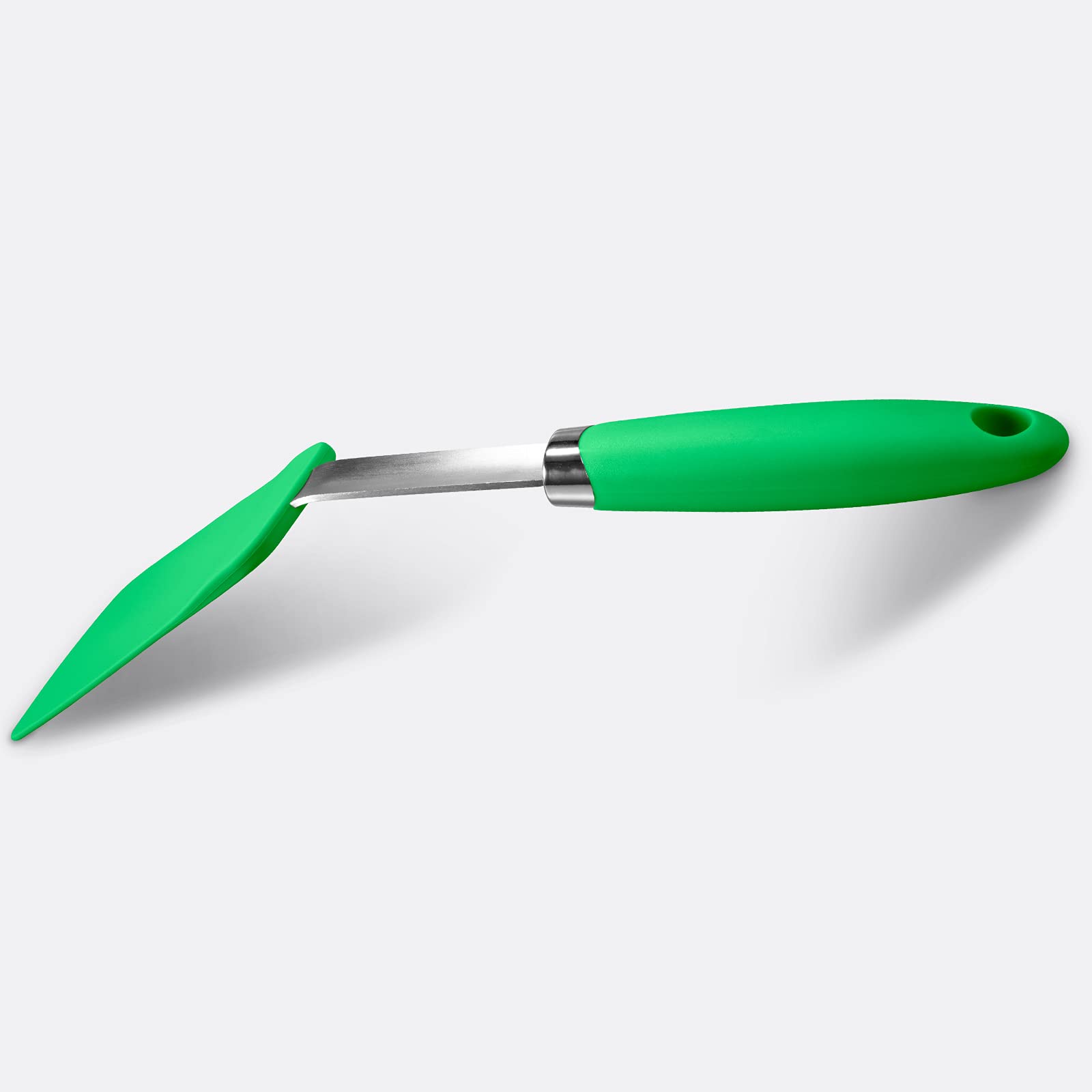 Set di spatole in silicone, igieniche, resistenti al calore, antiaderenti, flessibili in silicone, verde erba