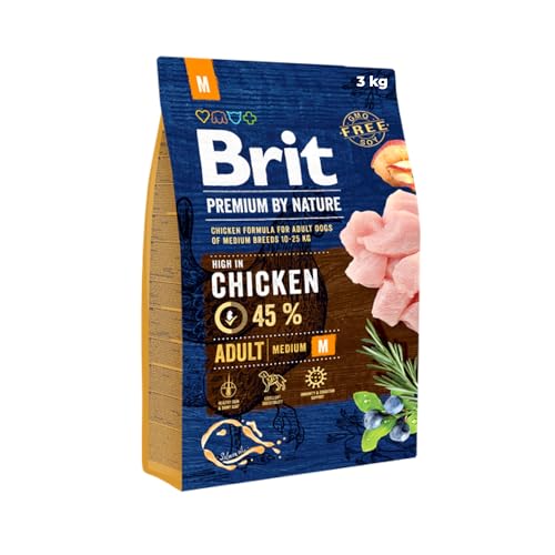 Brit Premium by Nature Adult M 3 kg
