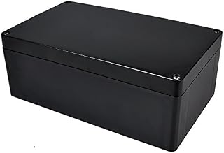 Therpin DIY Waterproof Electronic ABS Plastic Project Junction Box Enclosure 200mm x 120mm x 75mm (Black)