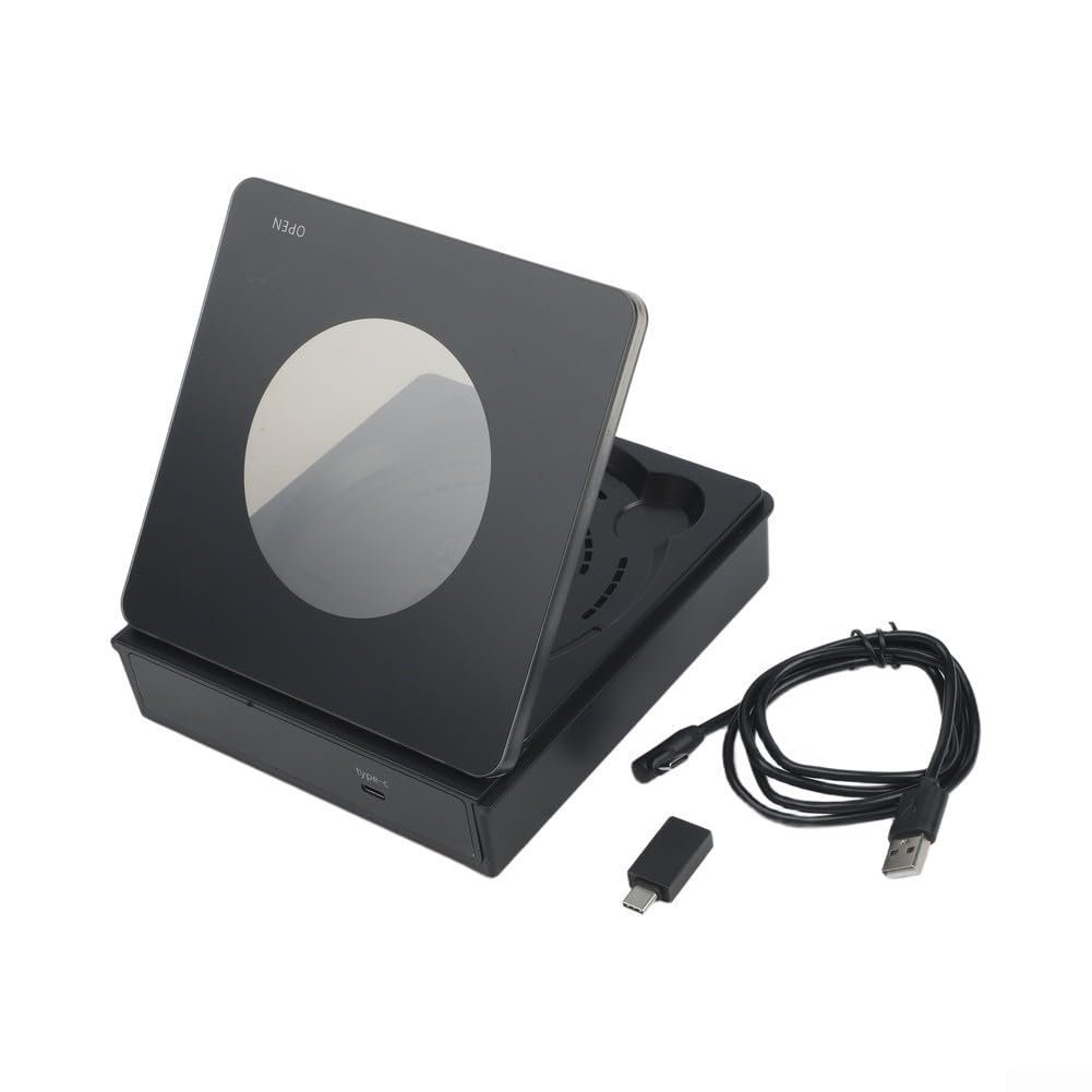 Lettore CD per auto USB per Android per sistema navigatore auto lettore CD | Connettore USB, compatibile con Android per navigatore, facile integrazione, ideale per i viaggi, formato compatto