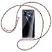 Produktbild mtb more energy® Handykette kompatibel mit Oppo A52, Oppo A72, Oppo A92 (6.5'') - Raute Argyle Rosa - Smartphone Hülle zum Umhängen - Anti Shock Strong TPU Case