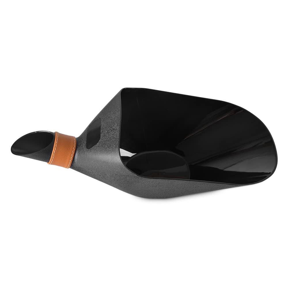 CAFEMASY Coffee Bean Measure Shovel-Scoop - Plastic Coffee Bean Scooper Coffee Bean Filling Scale Measuring Scoop Black