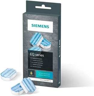 Siemens TZ80002B Descaling Tablets EQ Bean to Cup Coffee Machines, Plastic, White