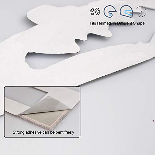 2Pcs Luce per Casco Moto,YuanGu Nuovo