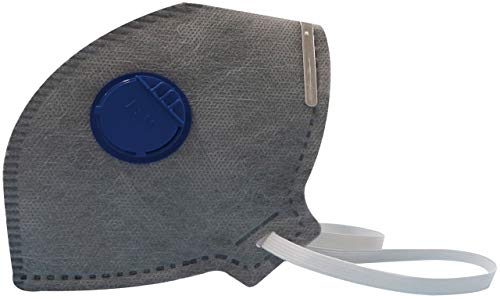 Mascara N95 Descartavel De Proteção Facial Com Valvula Filtro Respirador Ajustável Segurança Pff2-S