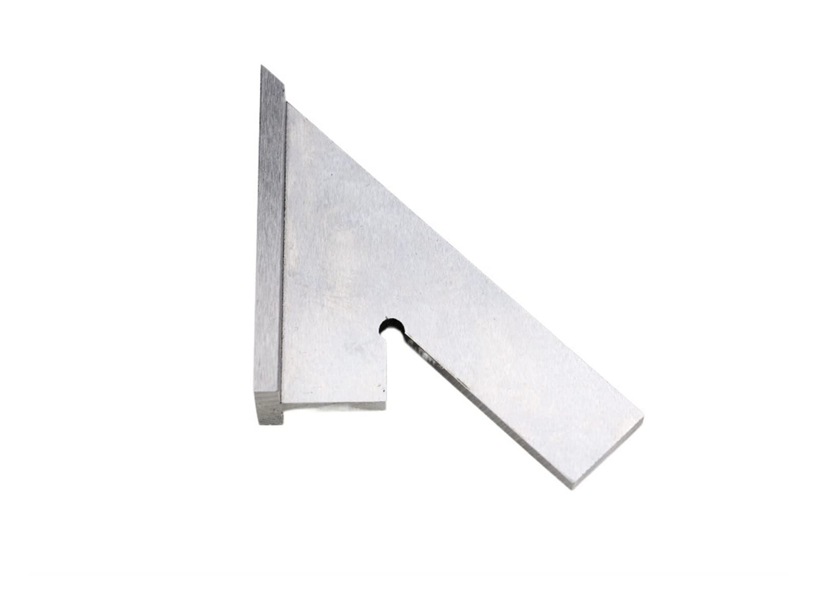 Set di blocchetti di riscontro 45 Gradi Bordo Piatto Quadrato Misura Multi Angolo Prova Piazza Set di Base Righello Strumento Squadre macchinista con(150x100 with Base 45)