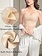 AIEOE Damen Korsett brust binder Träger-BH Unterbrust Korsage bauchweg Corset top Shapewear Tomboy Cosplay Minimizer-BH - XL