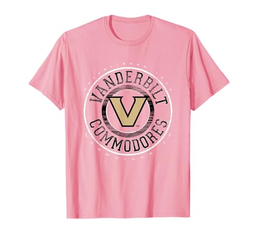 Vanderbilt Commodores Showtime Pink T-Shirt