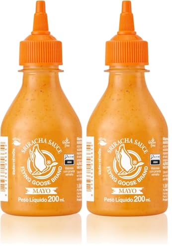 Image of Flying Goose Sriracha Mayo Sauce • Vegan • Gluten Free, 6.76 fl oz ℮ 200 ml ℮ 220 g (Pack of 2)
