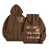 Generisch Sudadera con capucha amarilla de manga larga con cremallera ropa DIY niños regalos sudadera con capucha mujer gran impresión trasera, Tamaño A4., S