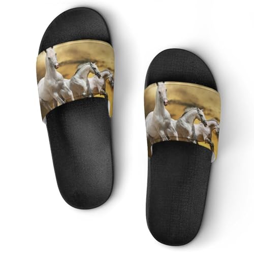 Claquettes femme cheval antidérapantes pour des pas sécurisés en restant stylée