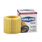 Purolator TL16311 PurolatorTECH Cartridge Oil Filter Compatible With 2009-2017 Toyota Corolla,