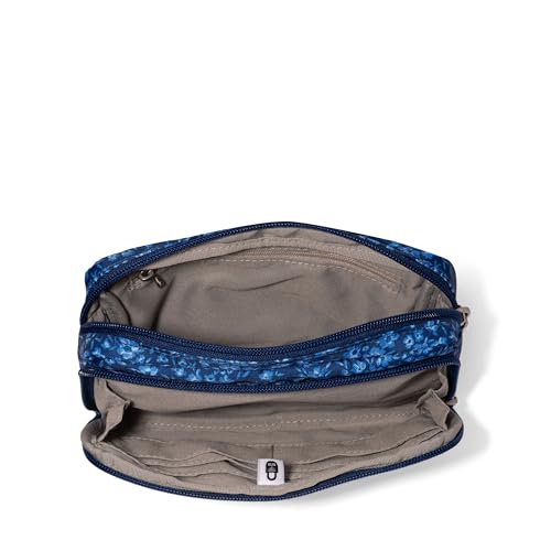 Image of Baggallini Modern Belt Bag 5x8 Travel Fanny Pack Sling Bag Waistpack w /RFID Card Holder Water-resistant Crossbody Bag