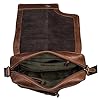 Leabags Leder Umhängetasche Herren & Damen I Echtleder Laptoptasche bis 13 Zoll I Messenger Bag mit Schultergurt I Schultertasche I Arbeitstasche I Tragetasche I Handtasche #2