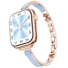 Rose Gold + Light Blue