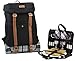 CALIFORNIA PICNIC Picnic Backpack for 4 Picnic Basket Stylish All-in-One Portable Picnic Bag with Complete Cutlery Set, Stainless Steel SP Shakers Picnic Blanket Waterproof Large| Cooler Bag for