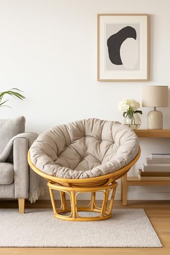 moebel direkt online Papasansessel Sessel mit Kissen