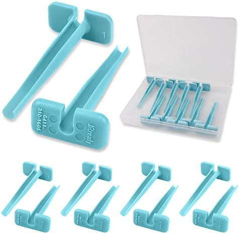 JRready ST5337 Deutsch Pin Connector Terminal Removal Tool Kit,0411-310-1605 Suitable for HD10/HD20/HD30/DT Connector 16-18 AWG Size 16 Solid Stamped Contacts Pin Extractor Tool Set 10PCS