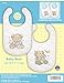 Tobin Bears Stamped for Cross Stitch Baby Bibs Kit 14