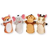 Melissa and Doug - Hand Puppets - Zoo Friends