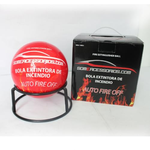 Bola Extintora de Incêndio Automática Vo6 Auto Fire Off, com Supo...