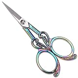 YOUGUOM Detail Embroidery Scissors – Small Sharp Pointed Tip Shears for Sewing, Craft, Artwork, Need