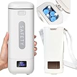 TSA Approved Battery Operated Insulin Cooler Travel Case with Temperature Display,36℉ to 68℉ Adjustable,Fast Cooling,Up to 8hrs Quiet Operation,Protable Medication Cooler for Travel,2-Year Warrnaty