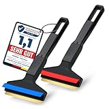 L&P Car Design A053-2 Set of 2 Pieces ice Scraper Murska 210mm ice Scraper Brass Scraper 90mm from Finland