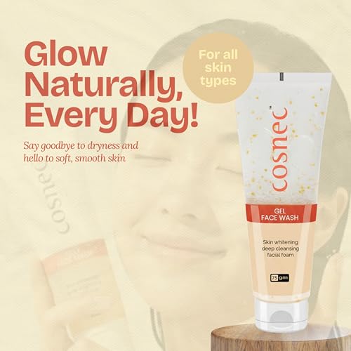Image of Gel Face Wash GeNntle FaCcial CleanNsing Gel for DAaily Use Removes Impurities, Excess OiLl PollUution 75GM