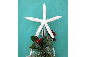 100% Natural Beachy Christmas Tree Topper