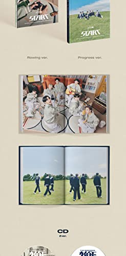 ATBO THE BEGINNING 2nd Mini Album Set Rowing Progress avec CD et Photobook - 3