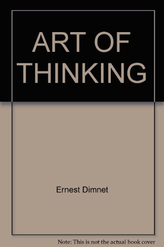 Art of Thinking 0449307905 Book Cover