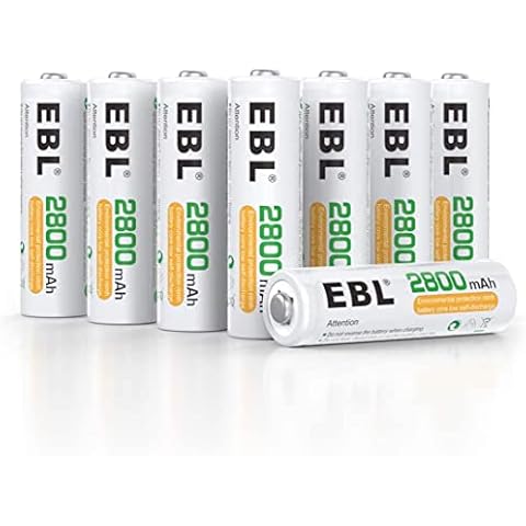 Piles Rechargeables EBL 2800mAh Cover